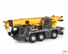 2127-0 Масштабная модель Мобильный кран LIEBHERR LTM 1055-3.3 в масштабе 1 50