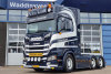 01-4898 Масштабная модель Низкорамный трал SCANIA S HIGHLINE CS20H 6X4 в масштабе 1 50