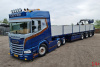 01-5371 Масштабная модель Грузовик с краном манипулятором DAF XF SH WITHOUT SKY LIGHTS MY25 6X2 в масштабе 1 50