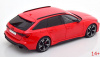 KLW000102 Масштабная модель KENG FAI 2021 Audi RS6 Avant Red в масштабе 1:18