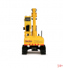 2200-01 Масштабная модель CASE CX240B MH гидравлический экскаватор с металлическими гусеницами с захватом для металлолома, HEBO в масштабе 1:50