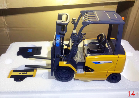 40970 Масштабная модель вилочный погрузчик XCMG XCB35 в масштабе  1:18