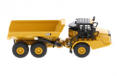 85548 Масштабная модель самосвал Cat 745 с шарнирно-сочлененной рамой в масштабе 1:125