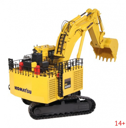9331 Масштабная модель карьерный экскаватор с обратной лопатой Komatsu PC4000 TL в масштабе 1:50