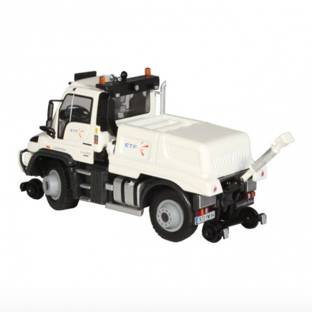9104/03 Масштабная модель Маневровая машина Mercedes-Benz Unimog U400 ZW "ETF" в масштабе 1:50