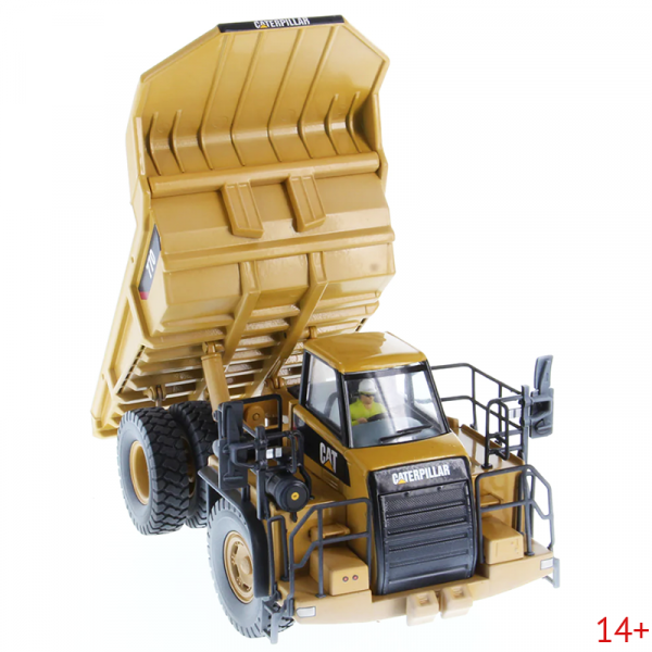 85756 Масштабная модель самосвала Cat 770 Weathered с атмосферными воздействиями "в работе"  в масштабе 1:50