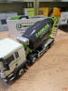 407021 Масштабная модель бетоносмеситель 8*4 Zoomlion Shaanxi Shacman Delong X3000 в масштабе 1:38