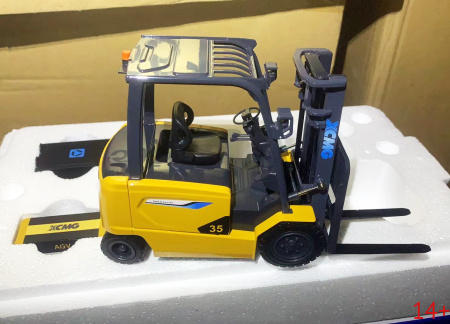 40970 Масштабная модель вилочный погрузчик XCMG XCB35 в масштабе  1:18