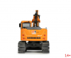 2209-11 Масштабная модель Гусеничный Экскаватор Liebherr R920 в масштабе 1 50