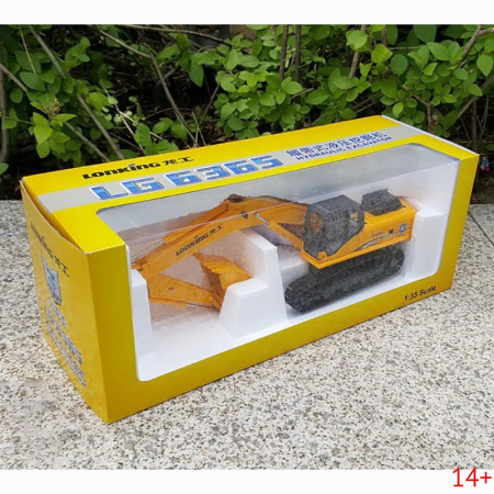 40786 Масштабная модель Экскаватора Lonking Lg 6365 в масштабе 1:35