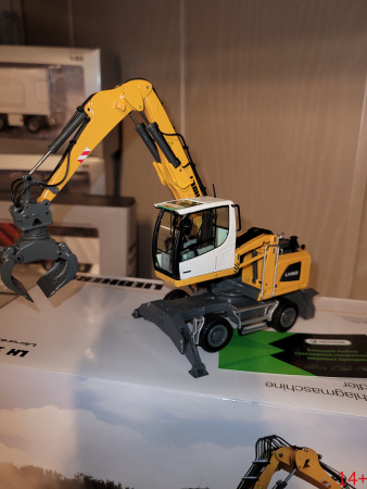 1001 Масштабная модель Liebherr LH 22 M Litronic погрузчик материалов в масштабе 1:50