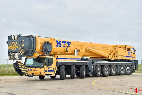 51-2196 Масштабная модель Автокран LIEBHERR LTM 1500-8.1 в масштабе 1 50
