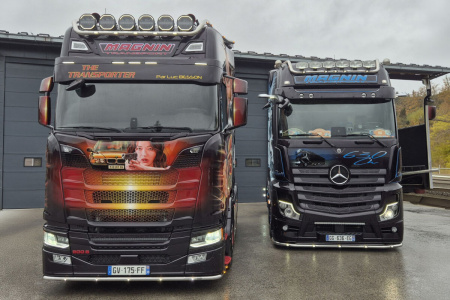 01-5394 Масштабная модель Седельный тягач SCANIA S HIGHLINE CS20H 4X2 в масштабе 1 50 