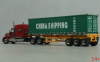 71045 Масштабная модель Контейнеровоз International Lonestar Sleeper Cab  with Trailer + 40' Container в масштабе 1 50