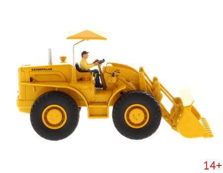 85579 Масштабная модель Колесный погрузчик Cat 966A, масштаб 1:50