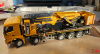 75144.1 Масштабная модель шарнирно-сочленённого автокрана XCMG SQZ4500 желтый масштабе 1:35