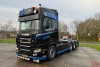 01-5428 Масштабная модель Самосвальный прицеп SCANIA R HIGHLINE CR20H 8X2 в масштабе 1 50