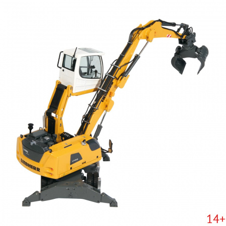 1001 Масштабная модель Liebherr LH 22 M Litronic погрузчик материалов в масштабе 1:50