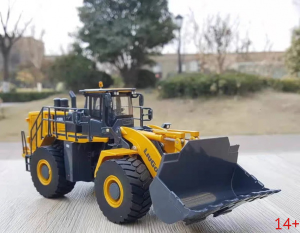 8548 Масштабная модель Колесный погрузчик LiuGong 8128H в масштабе 1:50