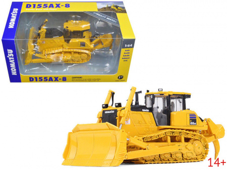 60-0325 Масштабная модель Komatsu D 155 AX-8 Бульдозер с рыхлителем в масштабе 1:64