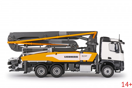 78245-0 Масштабная модель Liebherr 36XXT автобетононасос на Mercedes-Benz Arocs 3-achs в масштабе 1:50