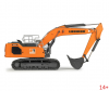 2215-25 масштабная модель Гусеничный экскаватор LIEBHERR R 938 V в масштабе 1 50