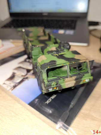 TWH077-01073 Масштабная модель OSHKOSH HEMTT M985-A-2 тягач, милитари в масштабе 1:50