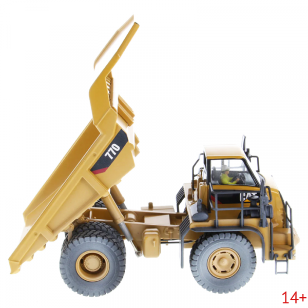 85756 Масштабная модель самосвала Cat 770 Weathered с атмосферными воздействиями "в работе"  в масштабе 1:50