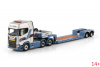 01-4649 Масштабная модель Низкорамный трал SCANIA S HIGHLINE CS20H 6X4 в масштабе 1 50