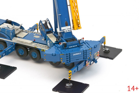 20-1033 Масштабная модель Мобильный автокран Sarens Demag AC250-5 в масштабе 1 50