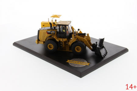 85558 Масштабная модель Cat 966A колесный погрузчик 966M колесный погрузчик (с буклетом об истории модели) в масштабе 1:50