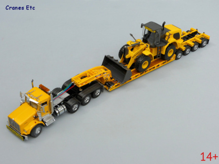 13782 Масштабная модель New Holland фронтальный погрузчик W300C  в масштабе 1:50