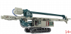 7-002111.1 Масштабная модель буровой сваебойной установки Casagrande B 360 XP в масштабе 1:50