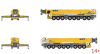 51-2196 Масштабная модель Автокран LIEBHERR LTM 1500-8.1 в масштабе 1 50