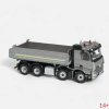 106600050-1 Масштабная модель Самосвал Mercedes-Benz Arocs 8x4 (серый) в масштабе 1 50