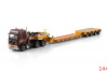 01-4799 Масштабная модель Низкорамный трал VOLVO F16 GLOBETROTTER 6X4 SCHEUERLE INTERCOMBI - 4 ОСИ в масштабе 1 50