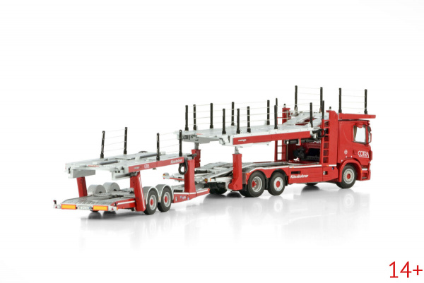02-3429 Масштабная модель Автовоз SCANIA P LOW CP20 6X2 в масштабе 1 50
