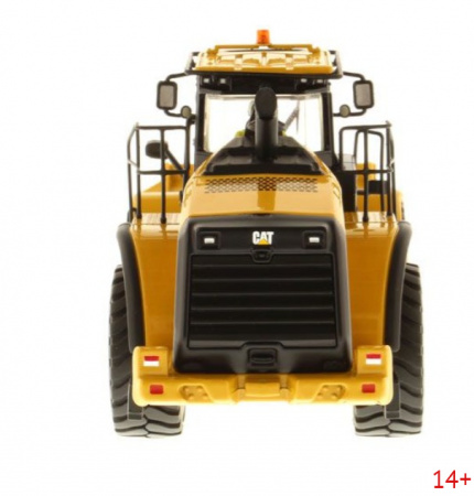 85296c Масштабная модель CAT 980K колесный погрузчик  для горных работ в масштабе 1:50