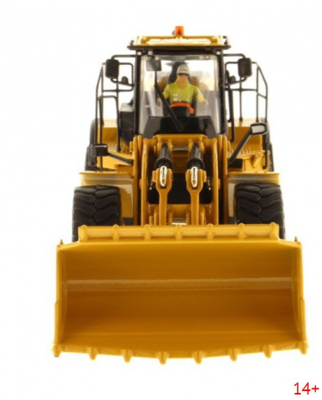 85296c Масштабная модель CAT 980K колесный погрузчик  для горных работ в масштабе 1:50