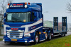 01-5467 Масштабная модель Низкорамный трал DAF XD SH WITH SKY LIGHTS 6X2 в масштабе 1 50