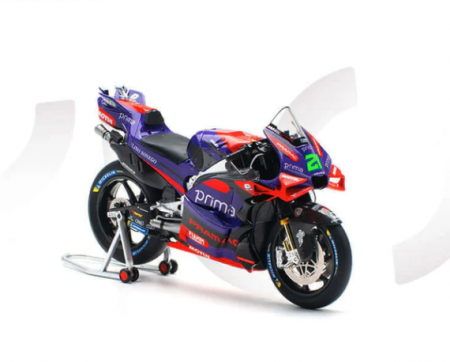 VAKW01502 Масштабная модель Мотоцикл Pramac Ducati GP24 - Franco Morbidelli в масштабе 1 12