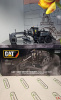 85522 Масштабная модель Cat 18M3 Автогрейдер специальная ограниченная серия в черном цвете масштабе 1:50