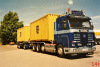 01-5448 Масштабная модель Контейнеровоз SCANIA 3 SERIES STREAMLINE CABLE SYSTEM + CONTAINER FRAME 8X2 в масштабе 1 50