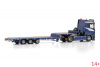 01-4416 Масштабная модель Низкорамный трал SCANIA S NORMAL CS20N 4X2 - 3 ОСИ в масштабе 1:50