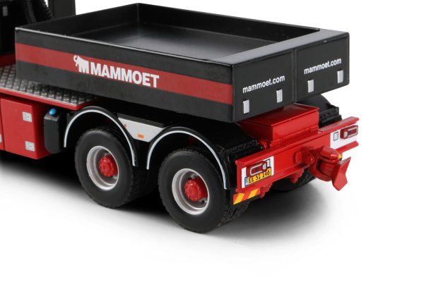 410334 Масштабная модель Седельный тягач с платформой MERCEDES-BENZ AROCS MP5 SLT STREAM SPACE 8X6 в масштабе 1 50