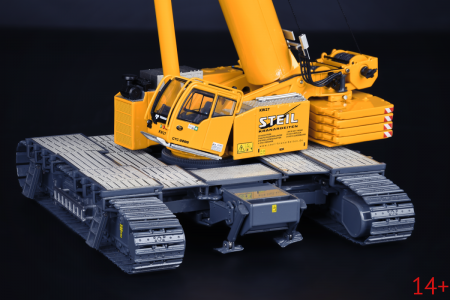 32-0202 Масштабная модель гусеничный кран Tadano Steil KW27  в масштабе 1:50
