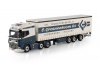01-5119 Масштабная модель Тентованный прицеп DAF XG+ 6X2 в масштабе 1 50