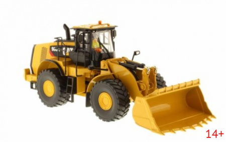85296c Масштабная модель CAT 980K колесный погрузчик  для горных работ в масштабе 1:50