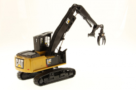 85922 Масштабная модель лесозаготовительного погрузчика Cat 568 LL в масштабе 1:50
