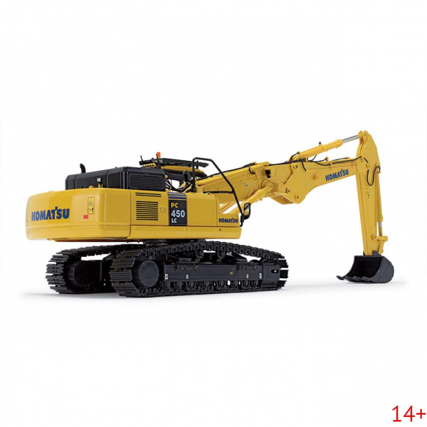 50-3491 Масштабная модель экскаватор Komatsu PC450LC сувенирная продукция в масштабе 1 50